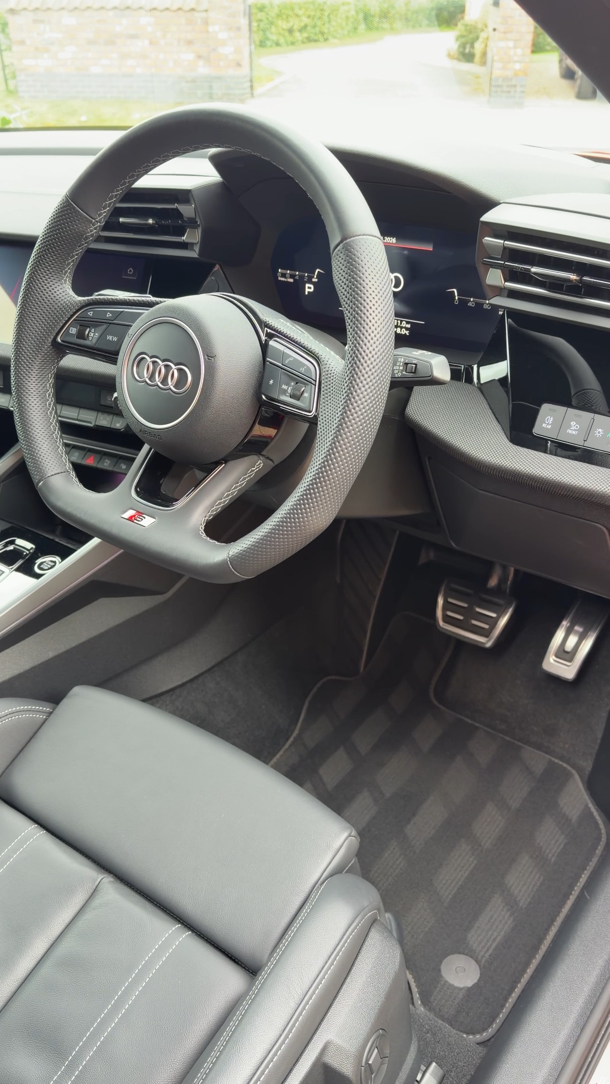 Clean Audi interior after a Riches Valeting Full Valet