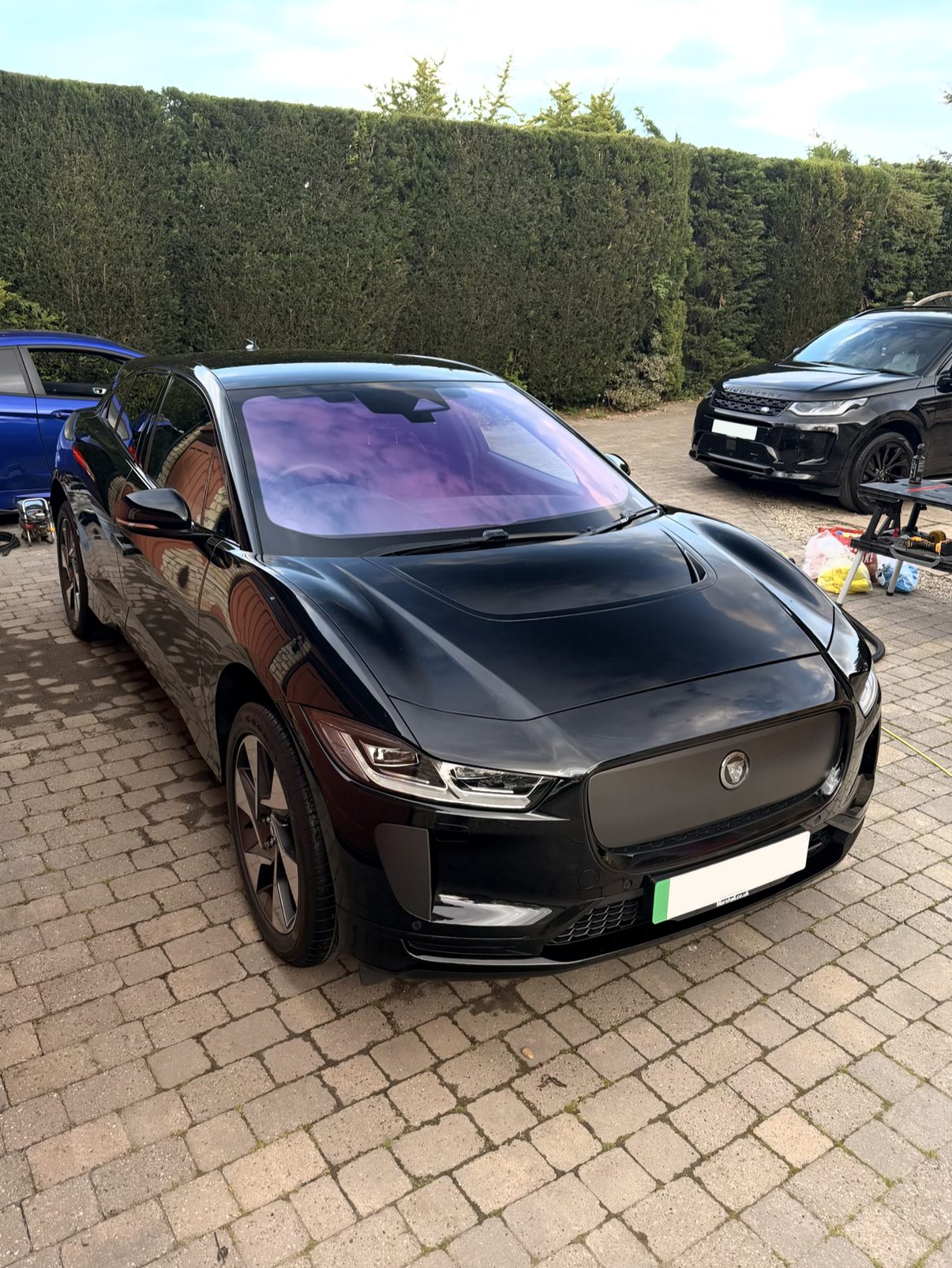 Freshly finished Jaguar after a Riches Maintenance visit